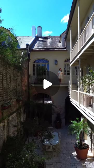 Maison Debon — cinematic film frame from French Quarter, New Orleans