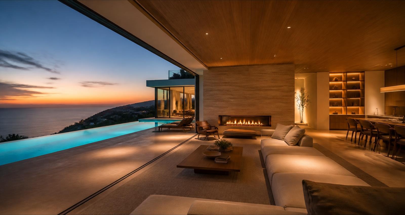 Luxury hotel interior captured with cinematic lighting — hotel videography by House of Lens